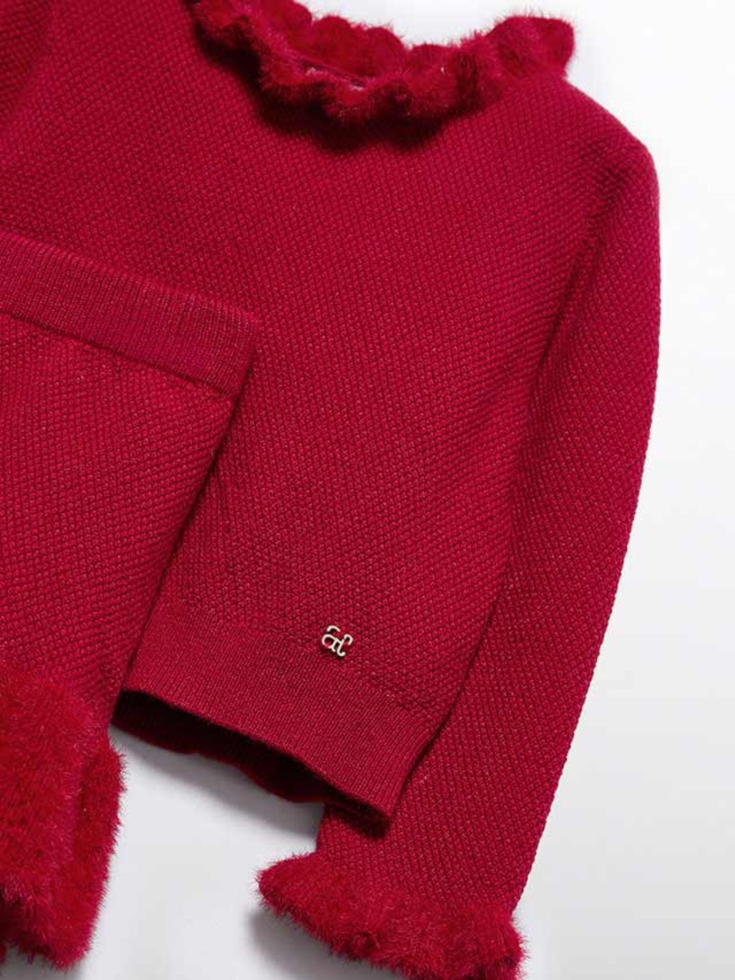 Compl. gonna tricot pelo Bimba Rosso 5513/2 - NANU' BABY