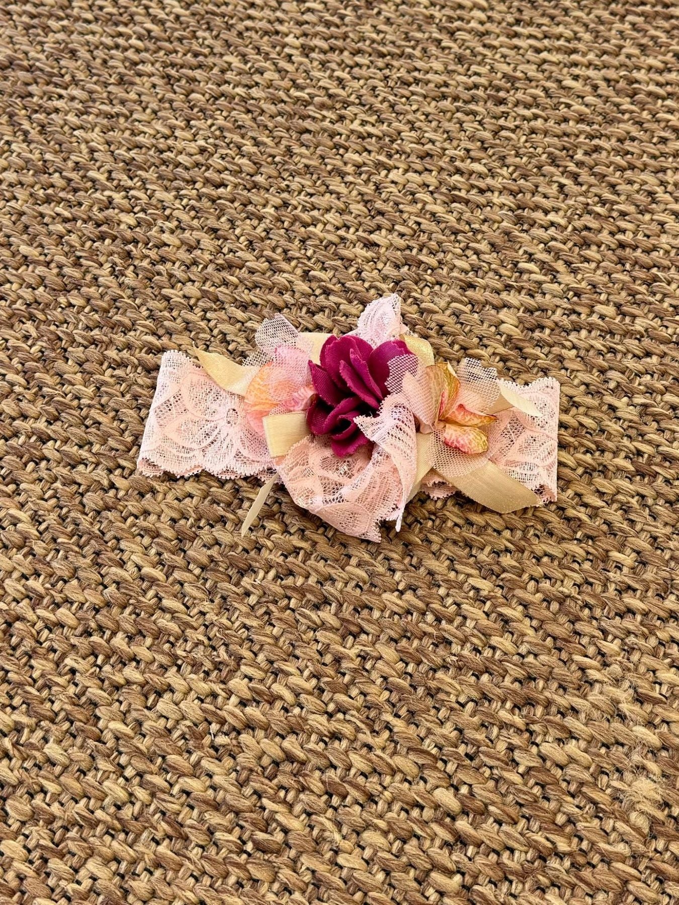 Fascia Cerimonia Fiore MAGENTA IK318FA/M - NANU' BABY