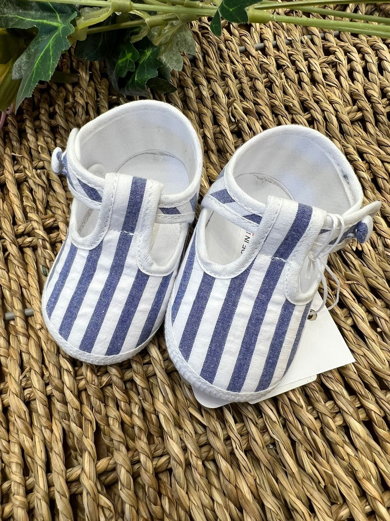 Scarpina Bimbo AZZURRO SCL3G - NANU' BABY