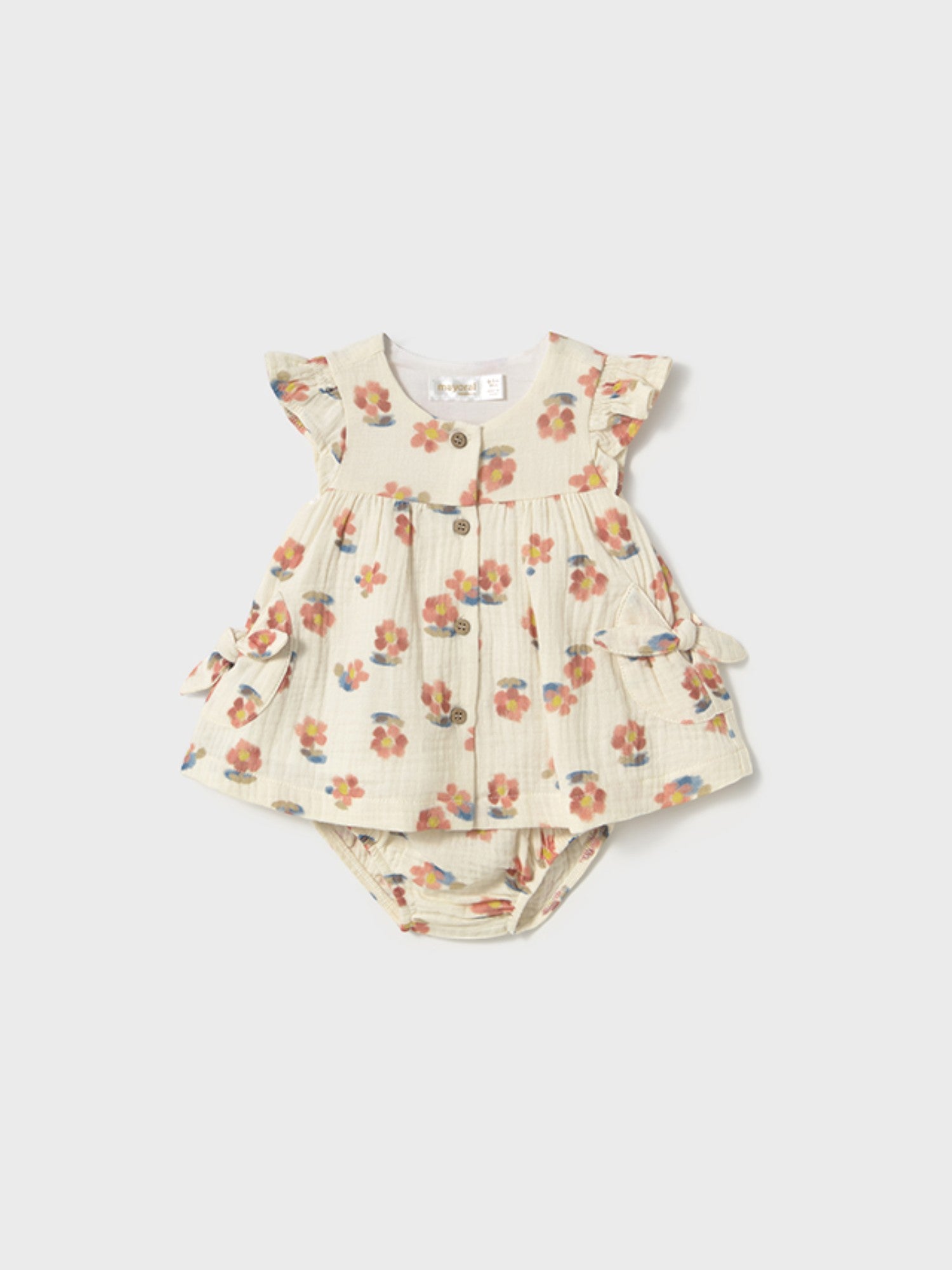 Abito Bimba ARANCIO 1851 /AR - NANU' BABY