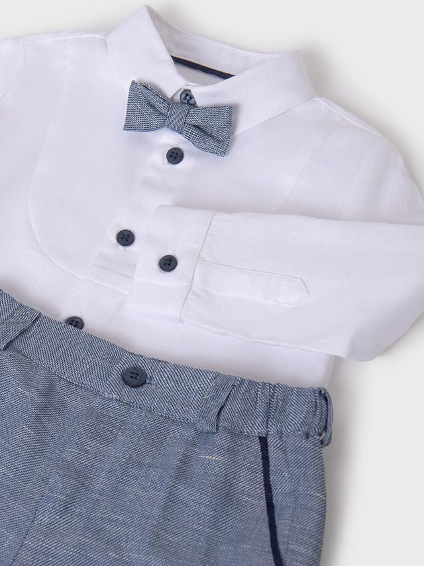 Compl.camicia papillon bermud Bimbo BLU 5250 - NANU' BABY