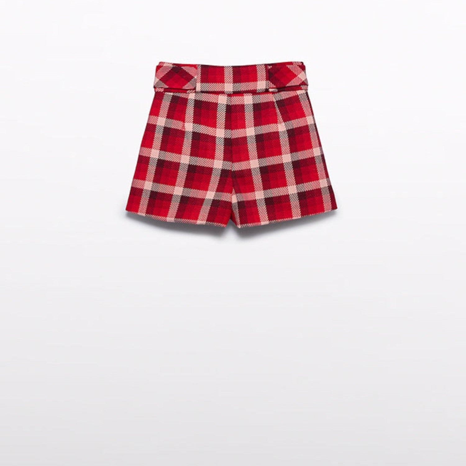 Bermuda quadri Bimba Rosso 5717/2 - NANU' BABY