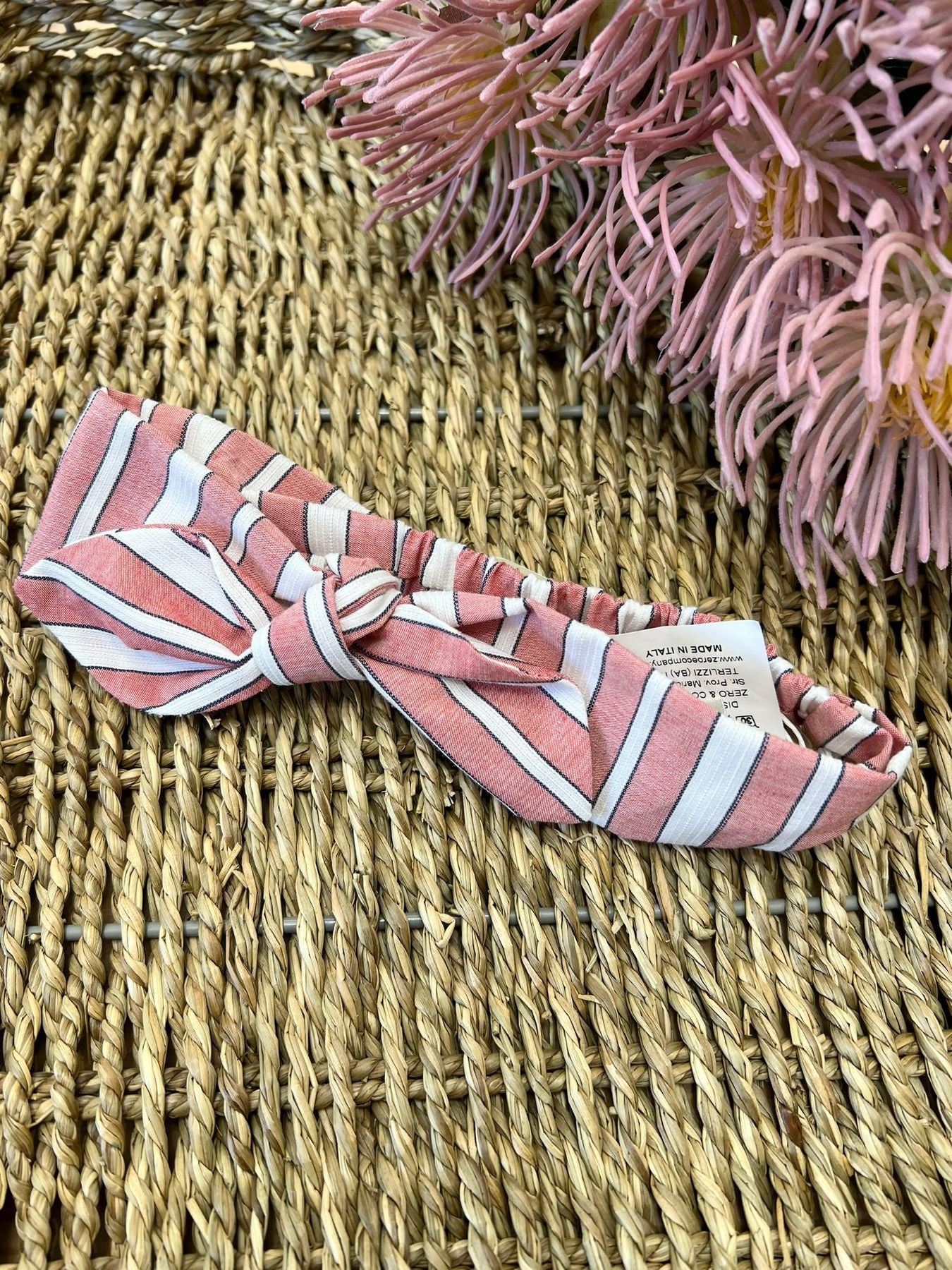 Fascia Righe bianco e rosse Rosso FAL8E - NANU' BABY