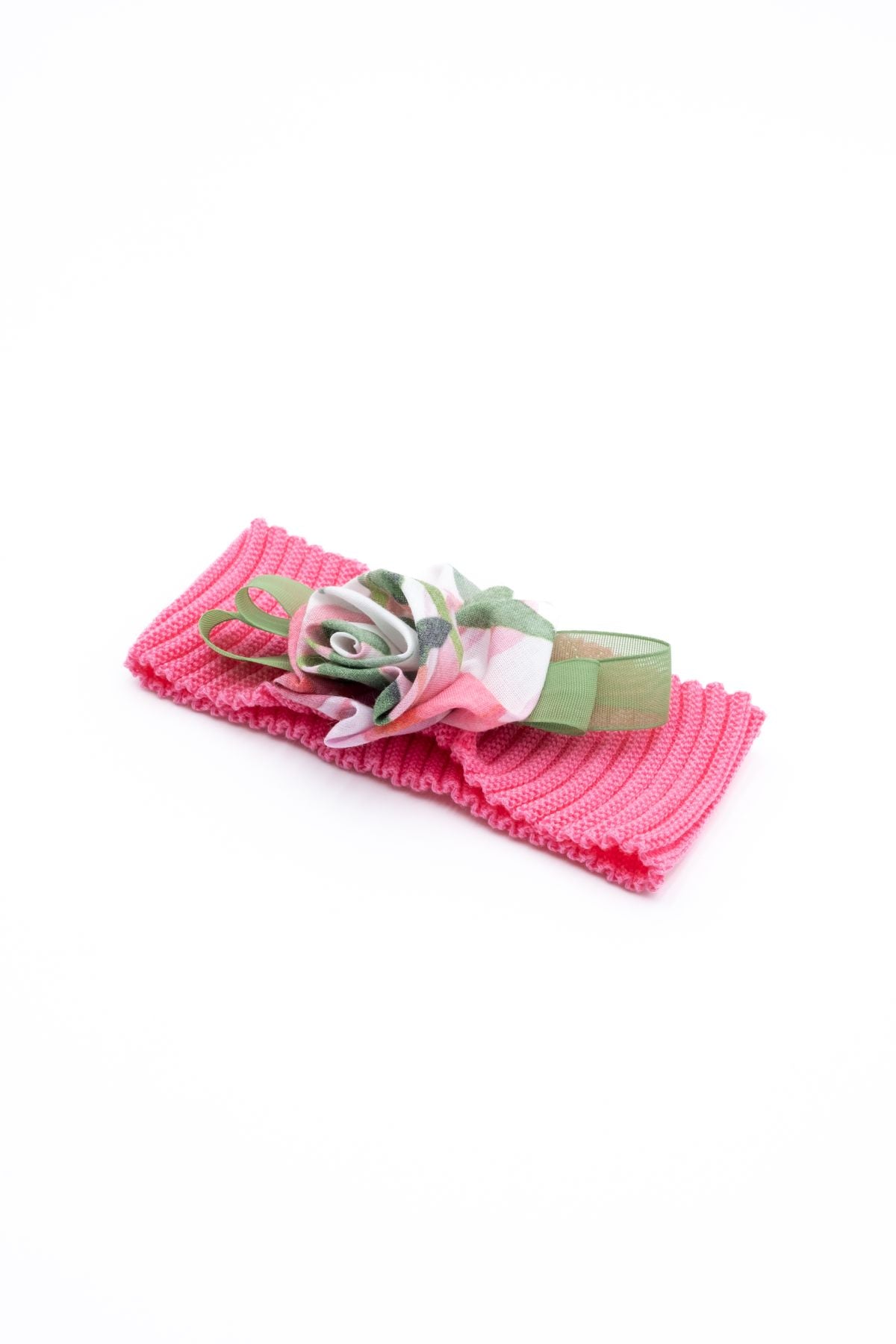 Fascia filo di cotone Fiore Bimba ROSA EM809FA - NANU' BABY
