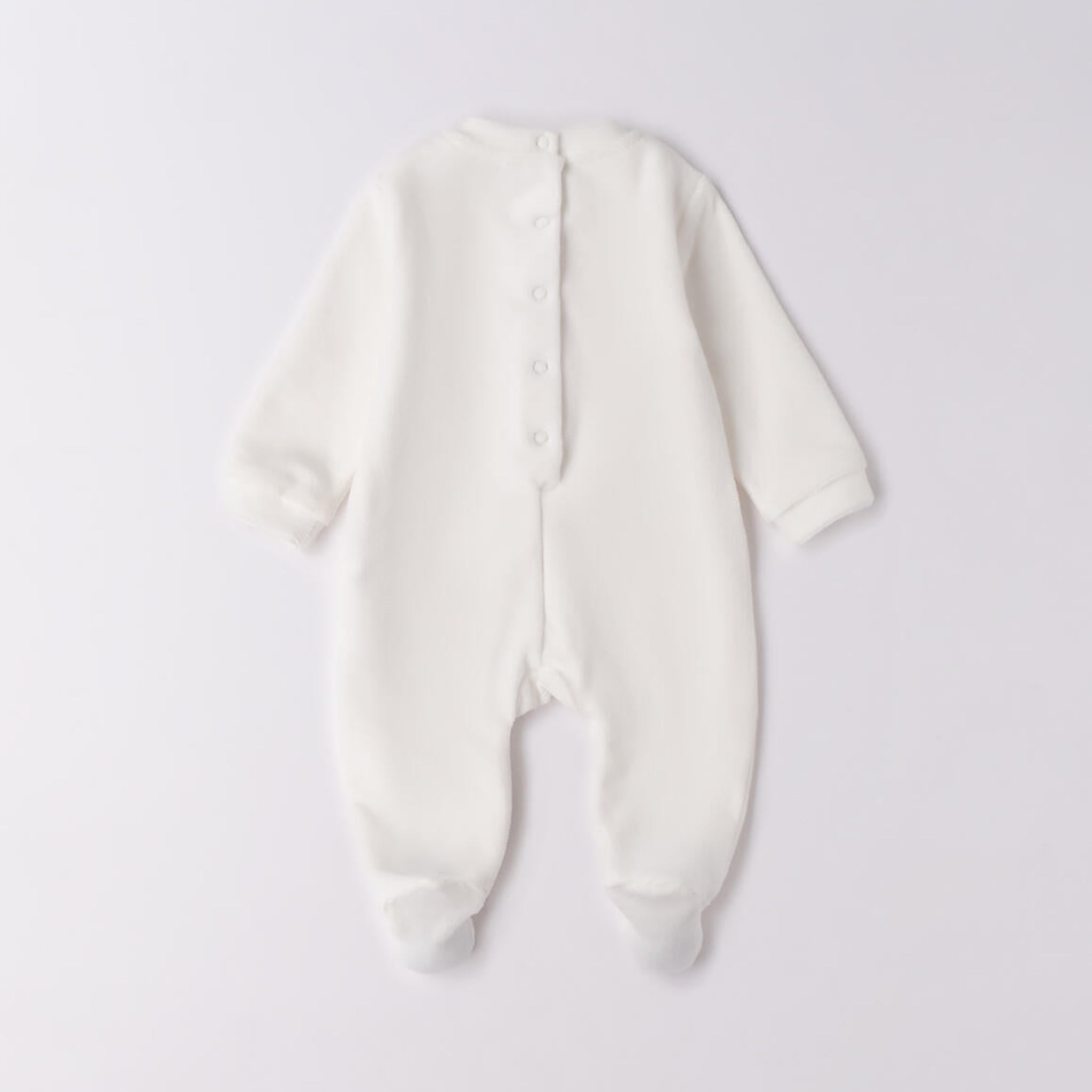 Tutina Ciniglia Velluto Con Piede Neonata 3F759/112