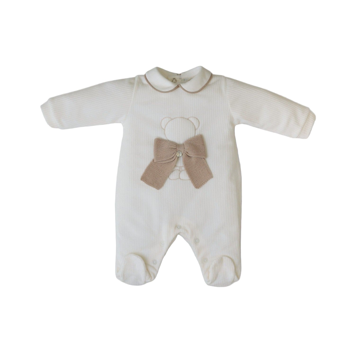 Tutina Neonato VANIGLIA IN5914 - NANU' BABY