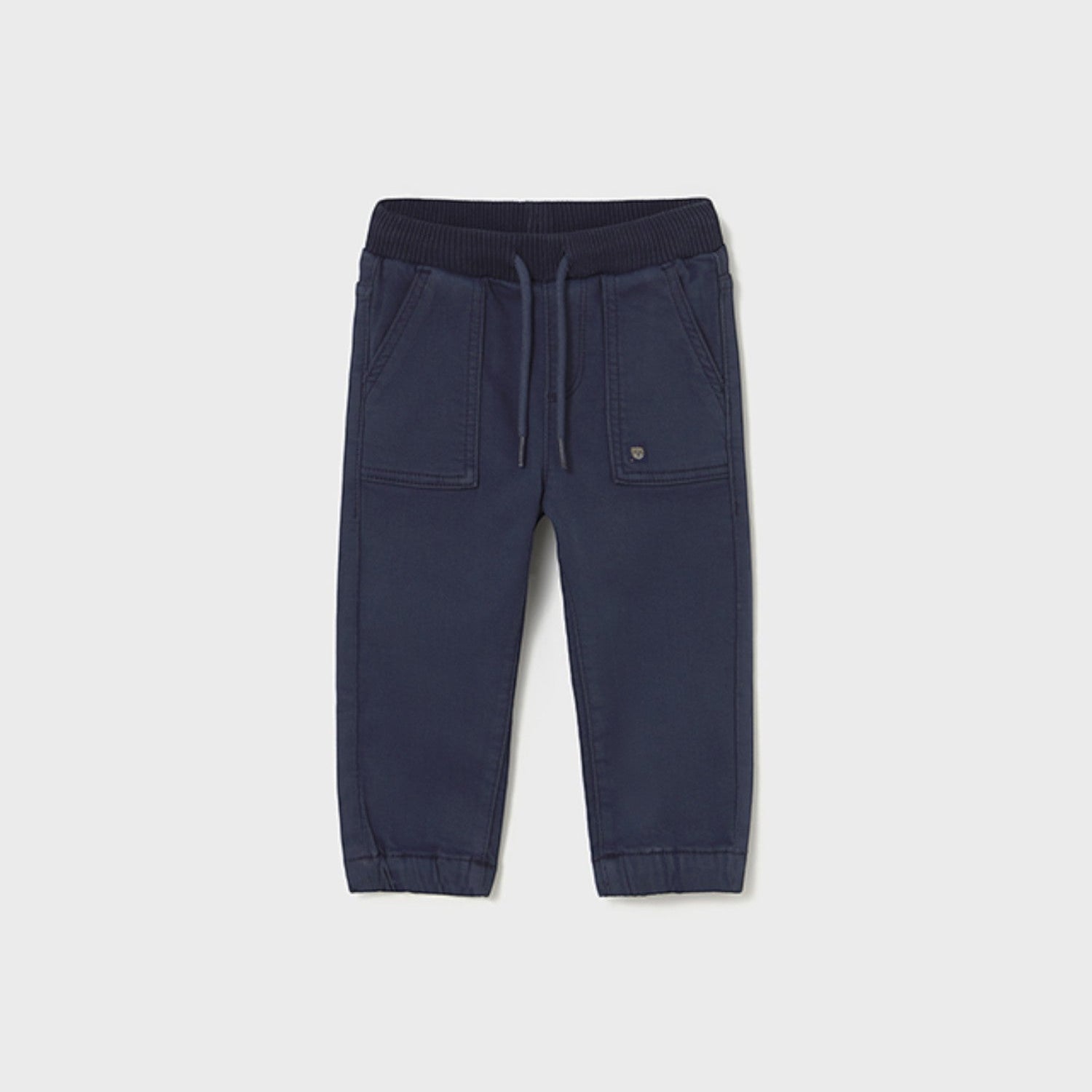 Pantalone jogger twill soft Bimbo Blu 2503/74 - NANU' BABY