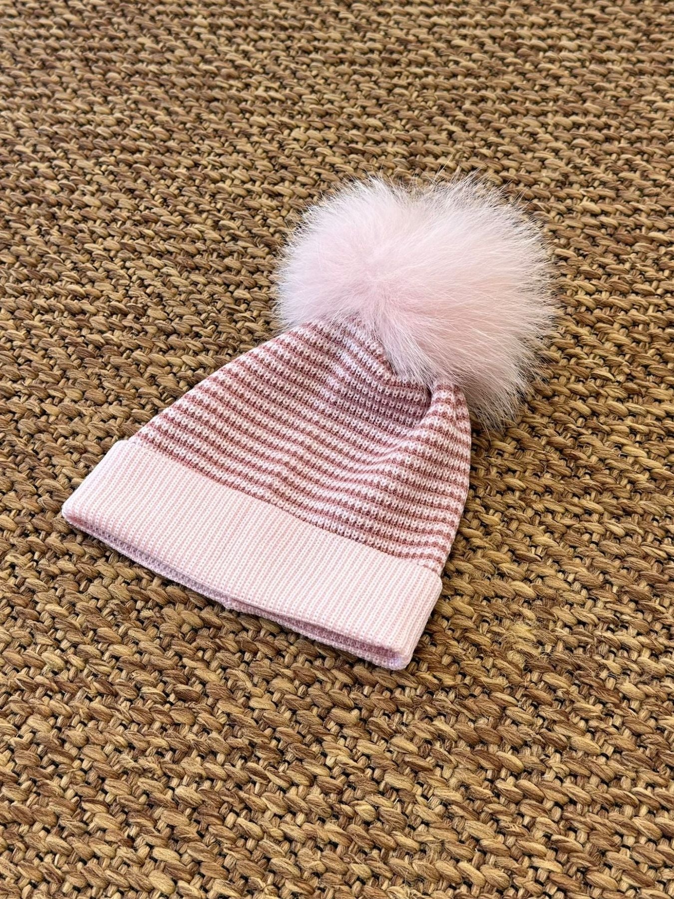 Cuffia Sweet Neonata ROSA IB2071 - NANU' BABY