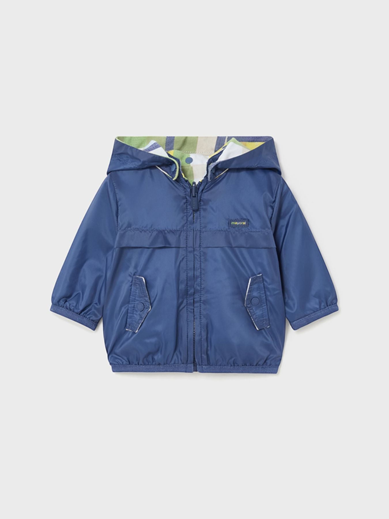 Giacca a vento reversibile Bimbo BLU 1431 - NANU' BABY