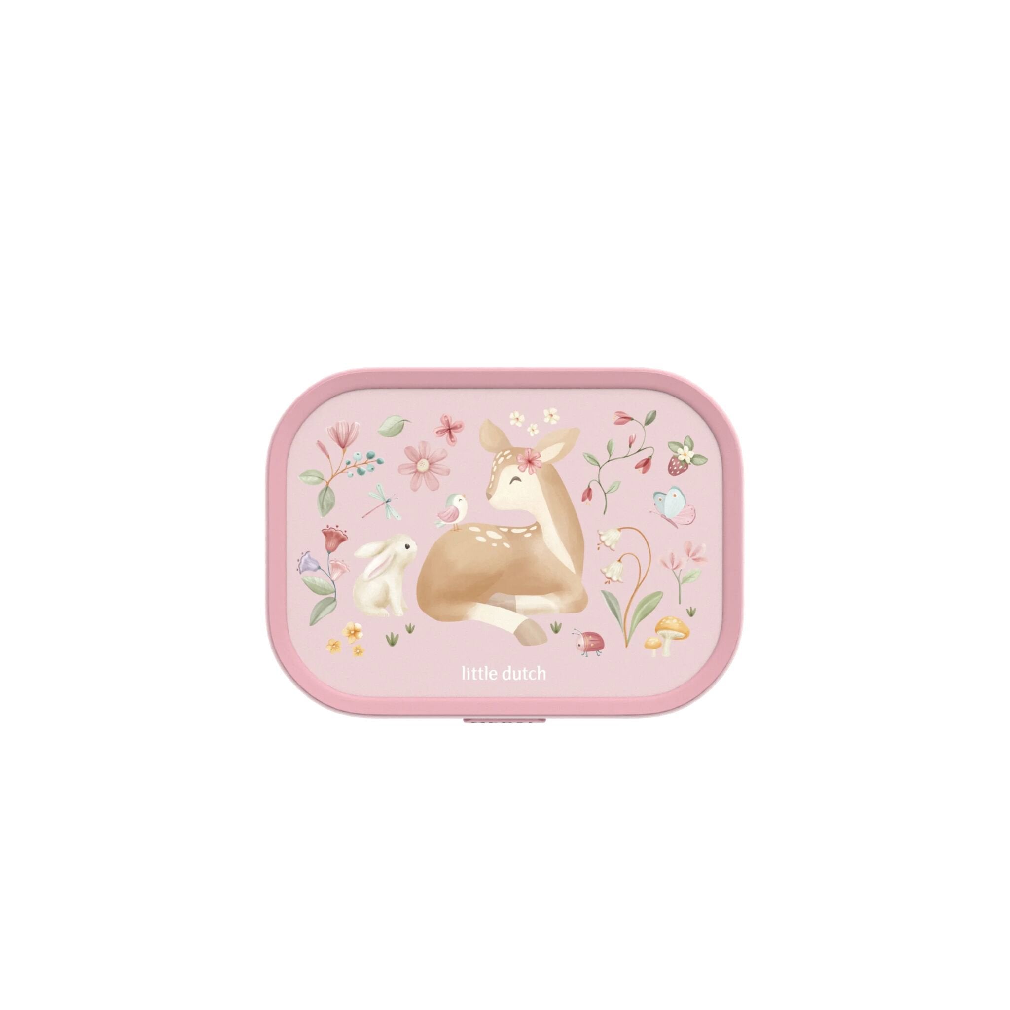 Lunch box con divisori Rosa 107440065406 - NANU' BABY