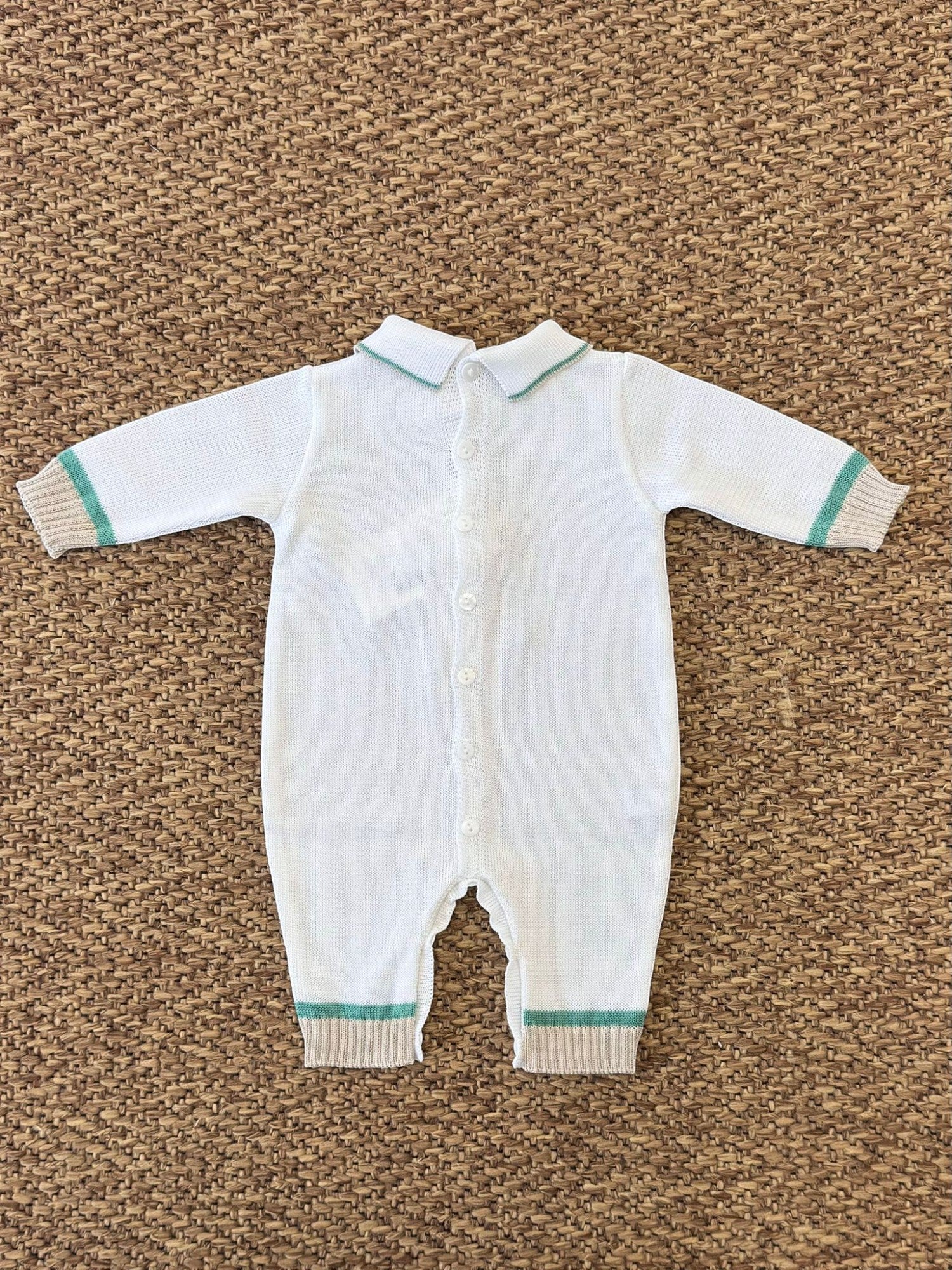Tutina Neonato VERDE 7611 - NANU' BABY