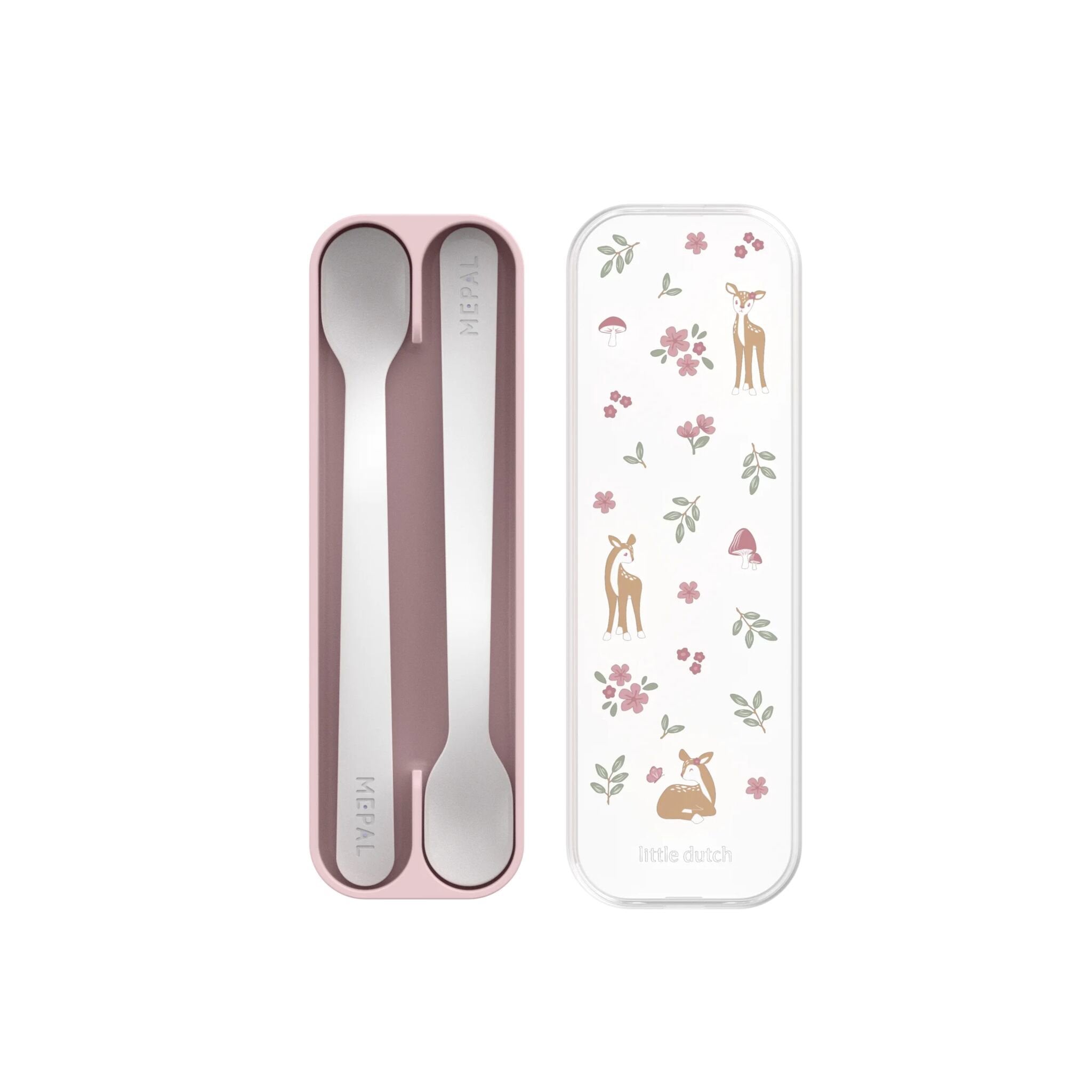 Set cucchiai 2 pezzi Rosa 108032065406 - NANU' BABY