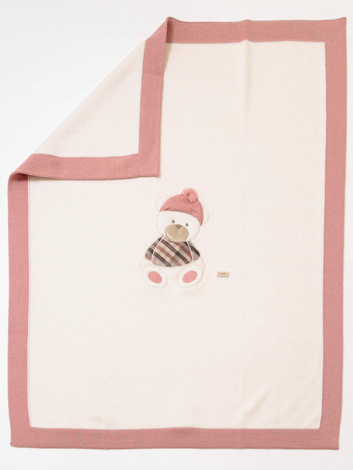 Coperta Neonata NATURAL IN7180/R - NANU' BABY