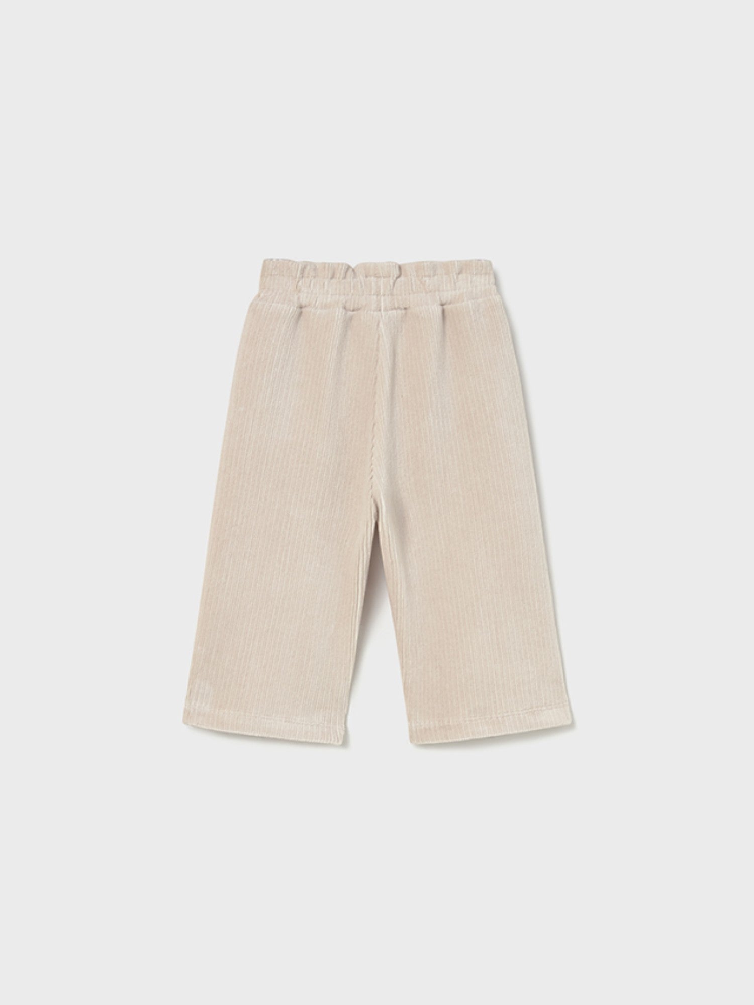 Pantalone lungo punto panno Bimba Avorio 2590/96 - NANU' BABY