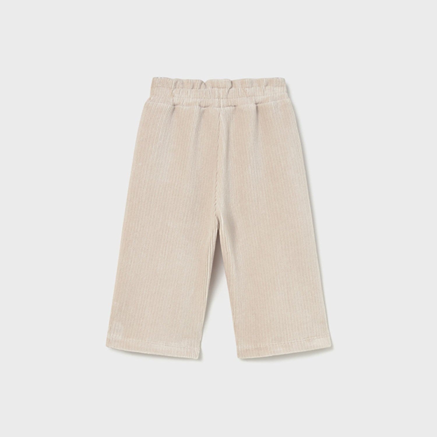 Pantalone lungo punto panno Bimba Avorio 2590/96 - NANU' BABY