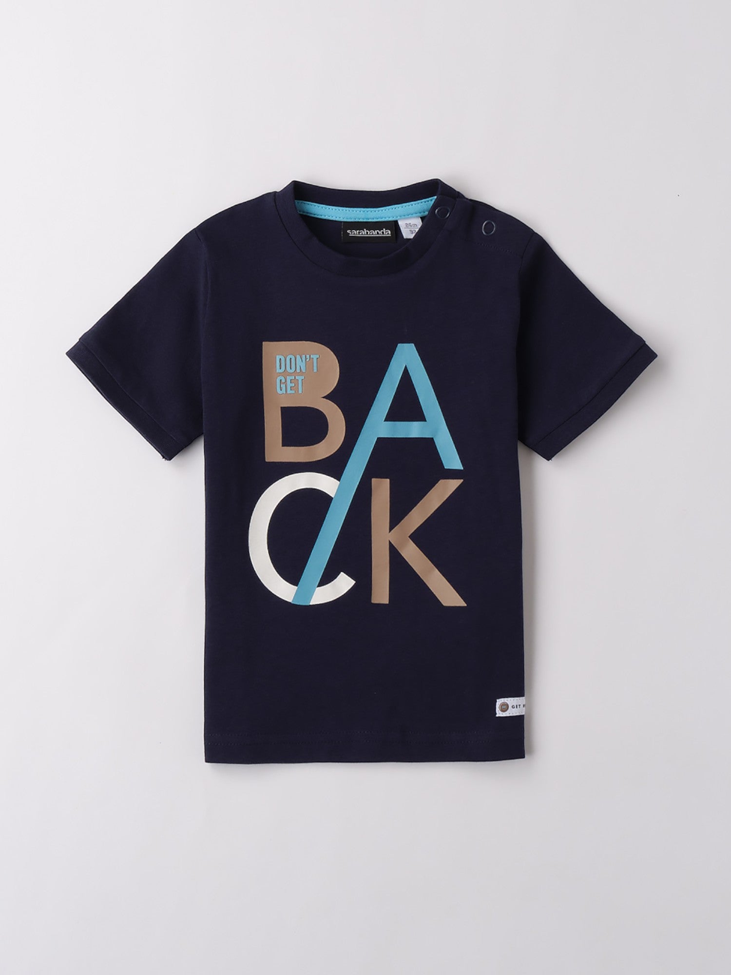 T-Shirt Bimbo BLU 0B138/3854 - NANU' BABY