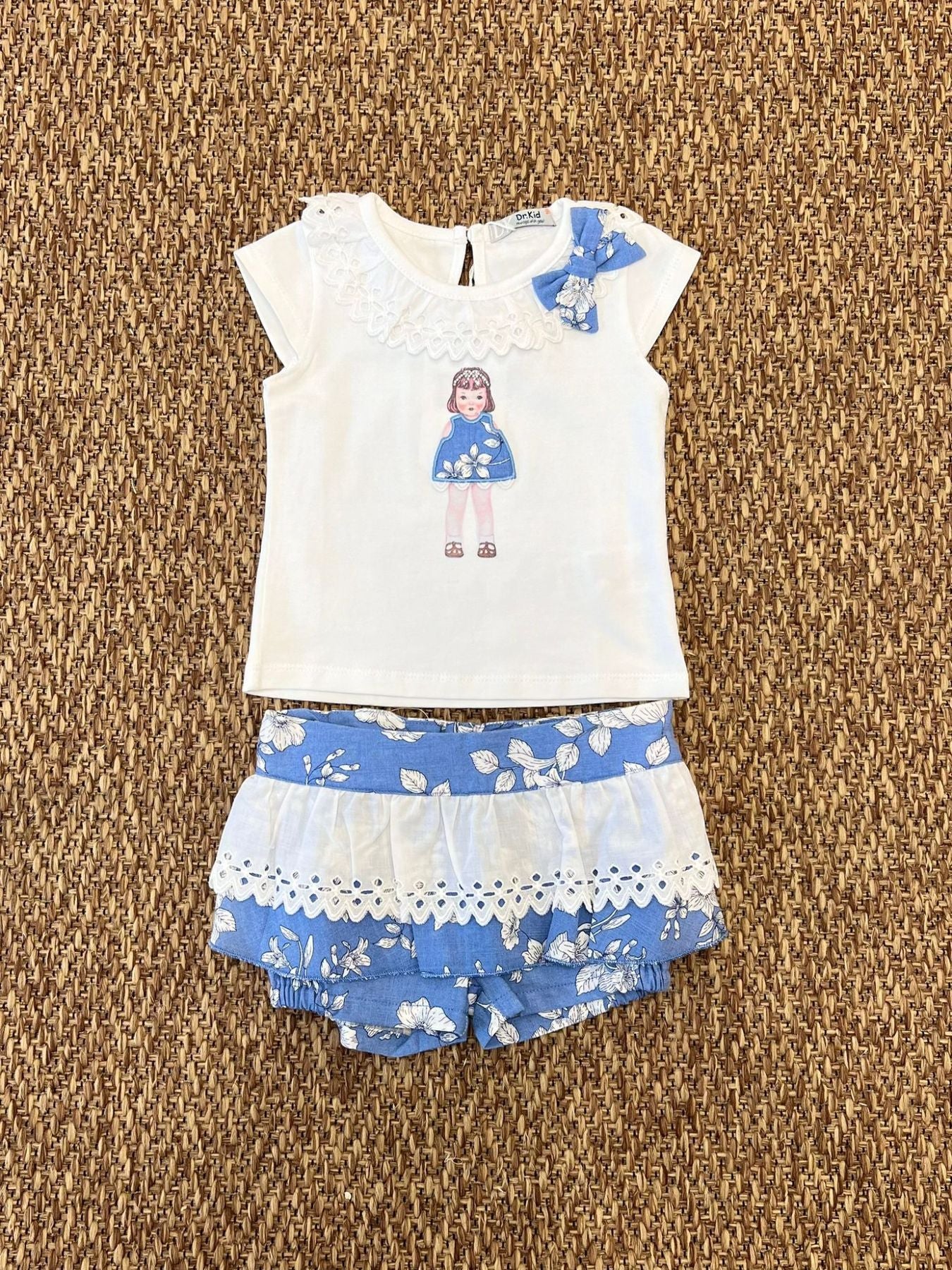 Completo Bimba BIANCO DK351/352 - NANU' BABY