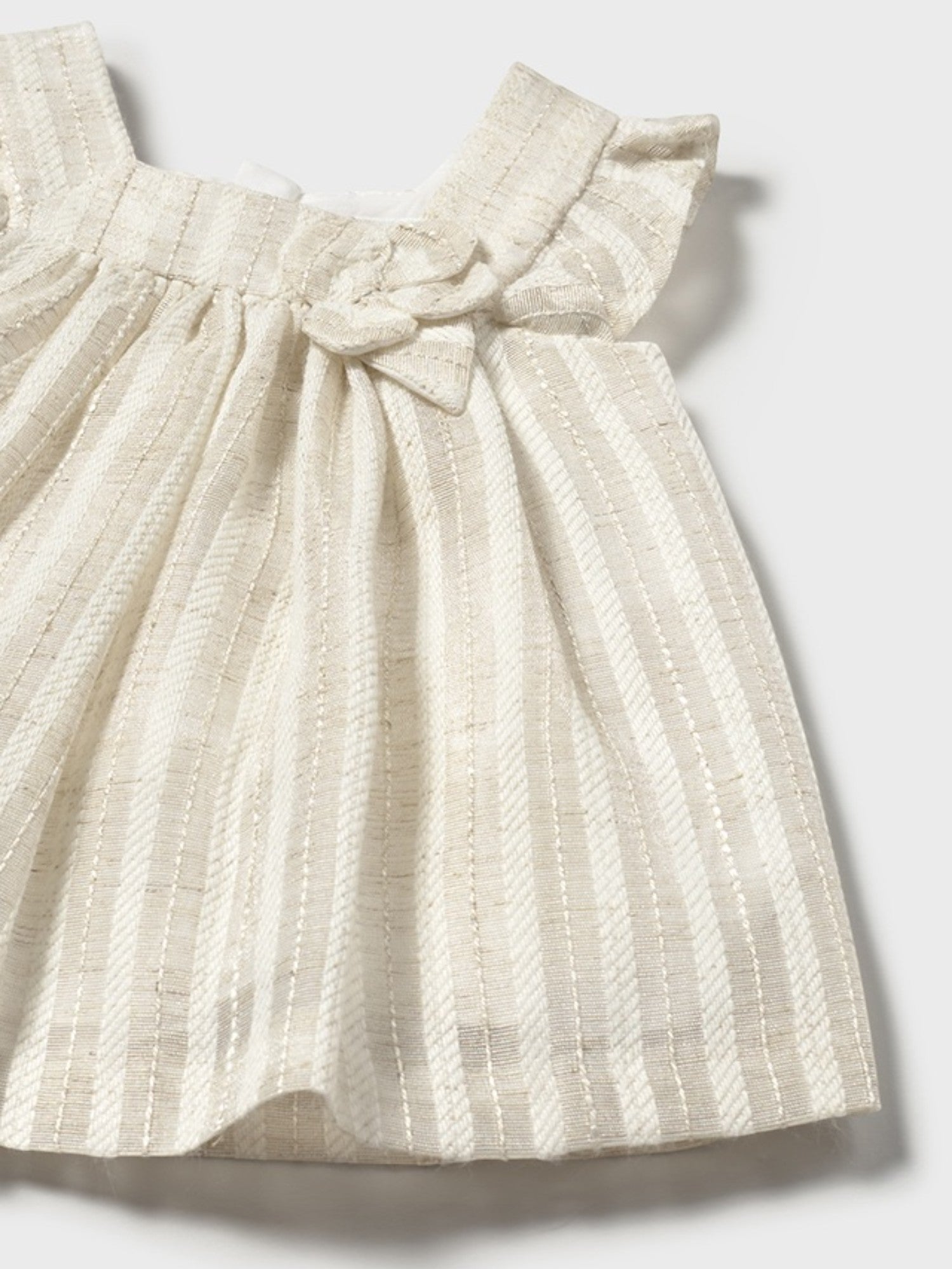 Abito cerimonia strutturato Bimba AVORIO 1858 /A - NANU' BABY