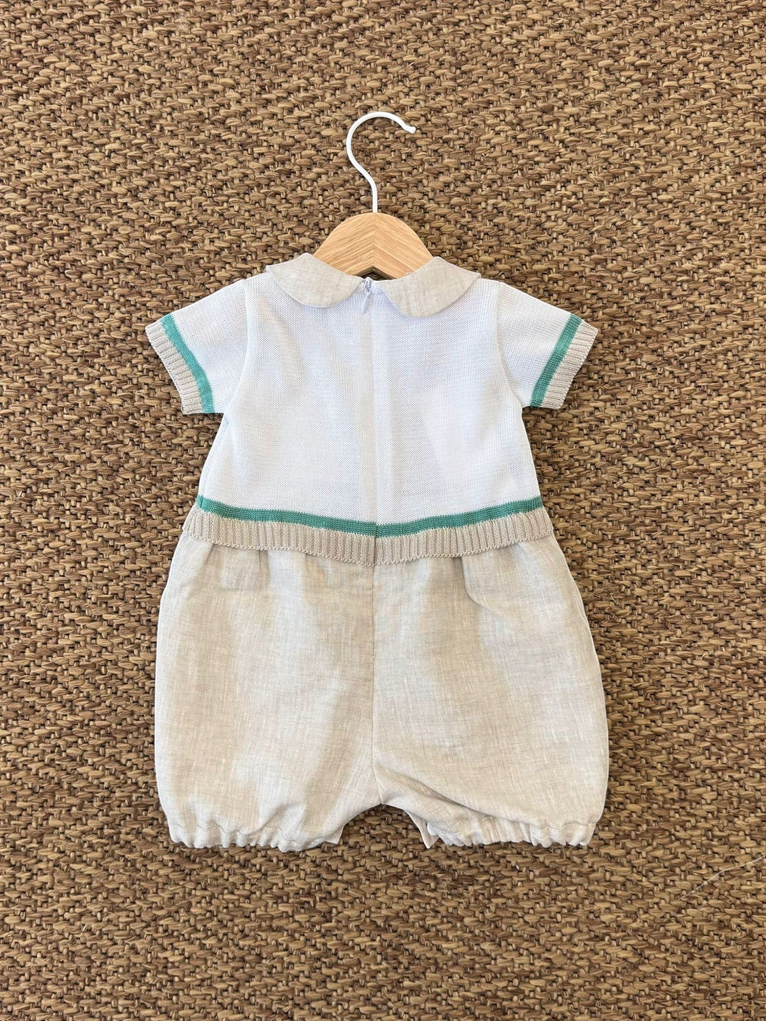 Pagliaccetto Neonato AVORIO 7613 - NANU' BABY