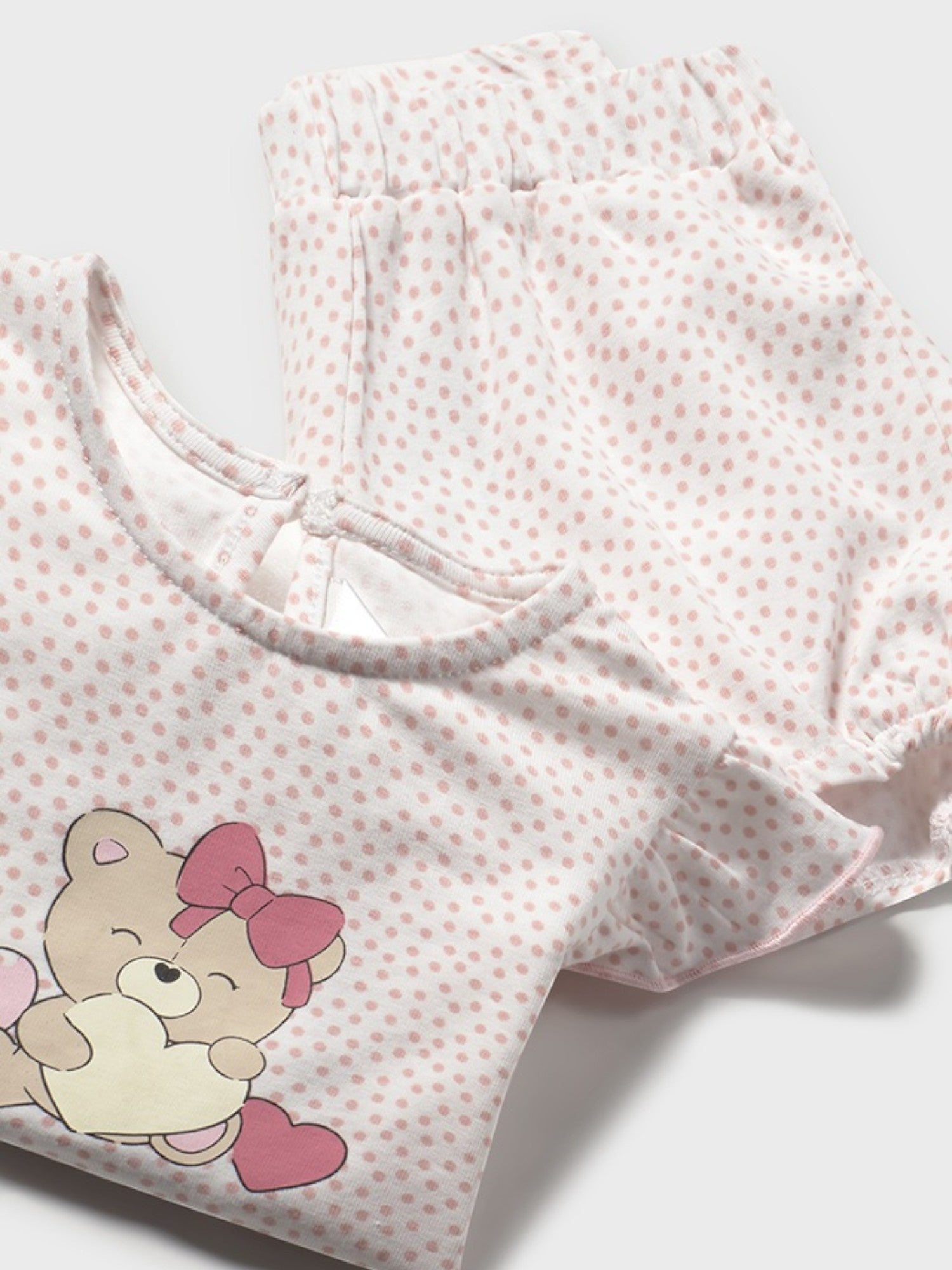 Completo punto 4 pezzi Bimba ROSA 1671 /R - NANU' BABY