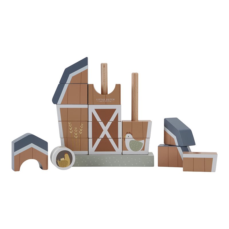 Piccolo impilatore agricolo MULTICOLORE LD7144 - NANU' BABY