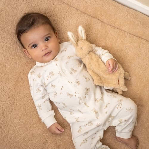 Doudou coccole Baby Bunny BEIGE LD8855 - NANU' BABY