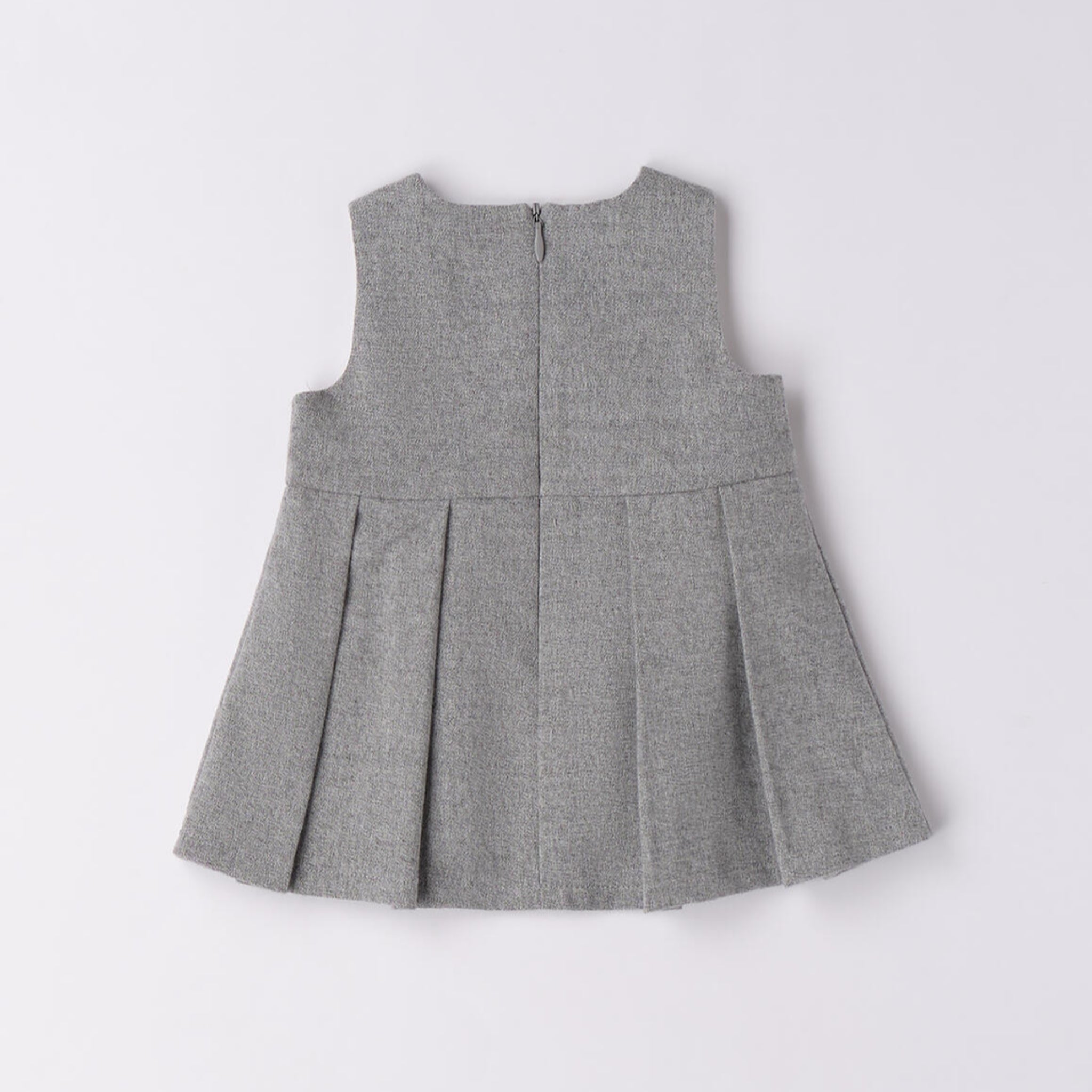 Abito Smanicato Twill Manopesca Bimba Grigio 3F728/8879