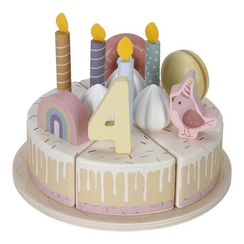 Torta di compleanno in legno - 26 pezzi AL CAMPIONE LD8015 - NANU' BABY