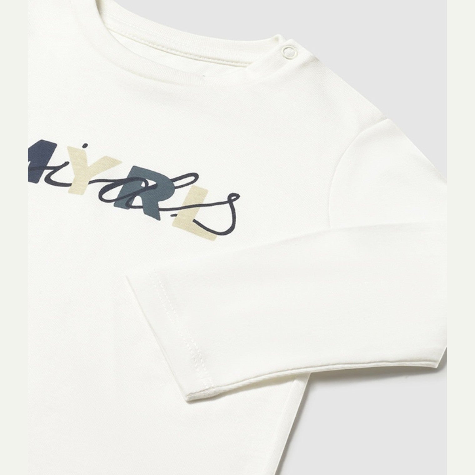 Maglietta m/l basica Bimbo PANNA 108/32 - NANU' BABY