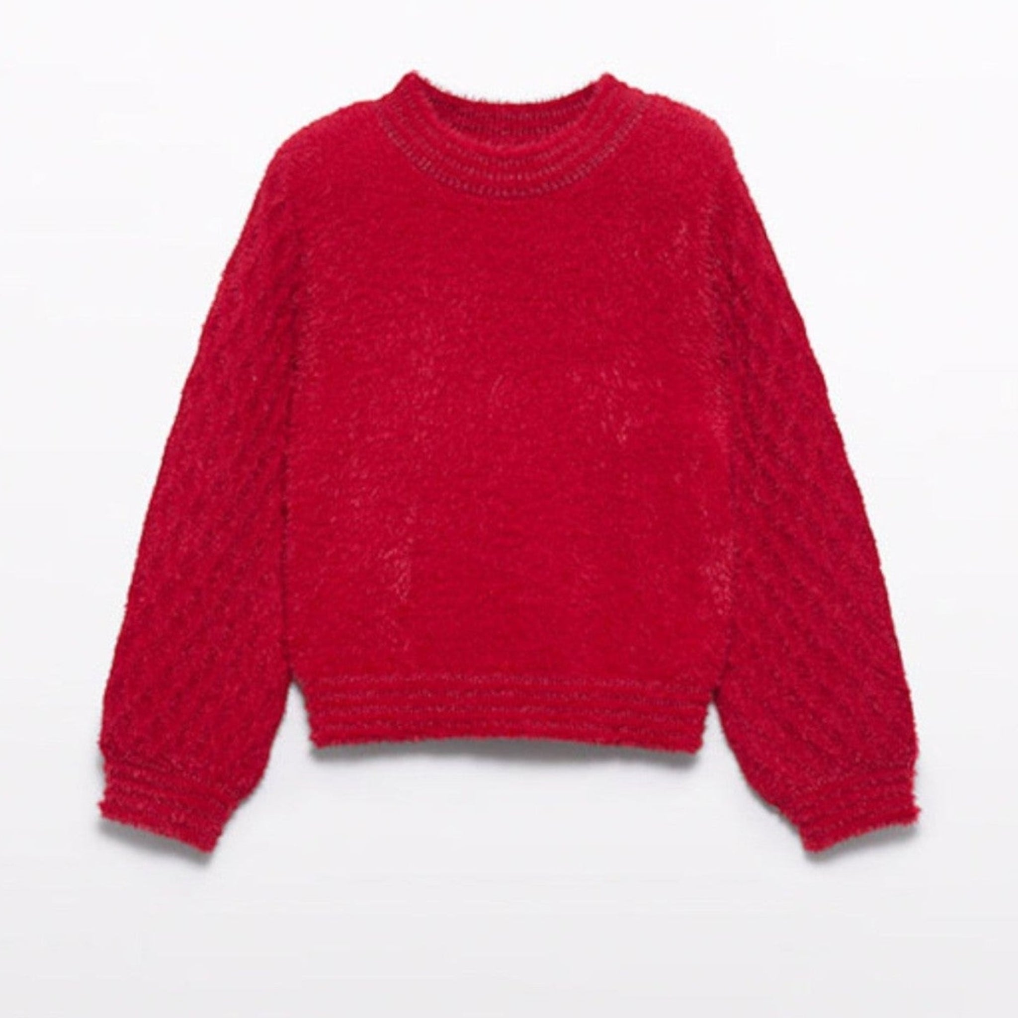 Maglione pelo Bimba Rosso 5827/71 - NANU' BABY