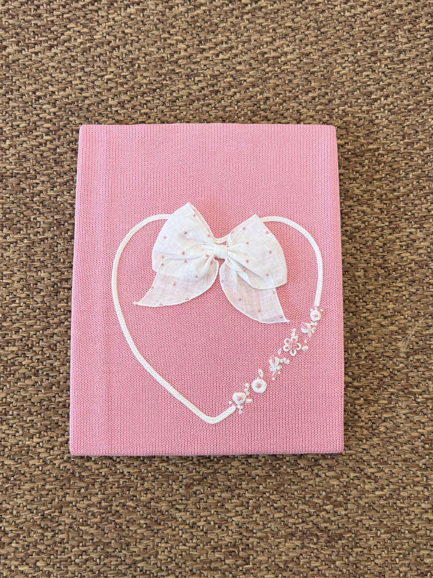 Coordinato Cuore Neonata ROSA TAORMINA 01 - NANU' BABY