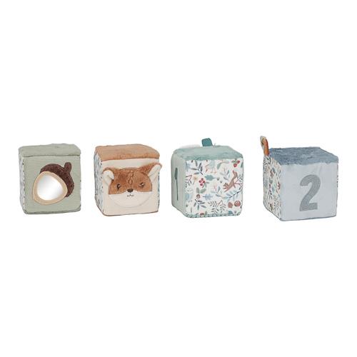Set di cubi morbidi - Amici della foresta MULTICOLORE LD8916 - NANU' BABY