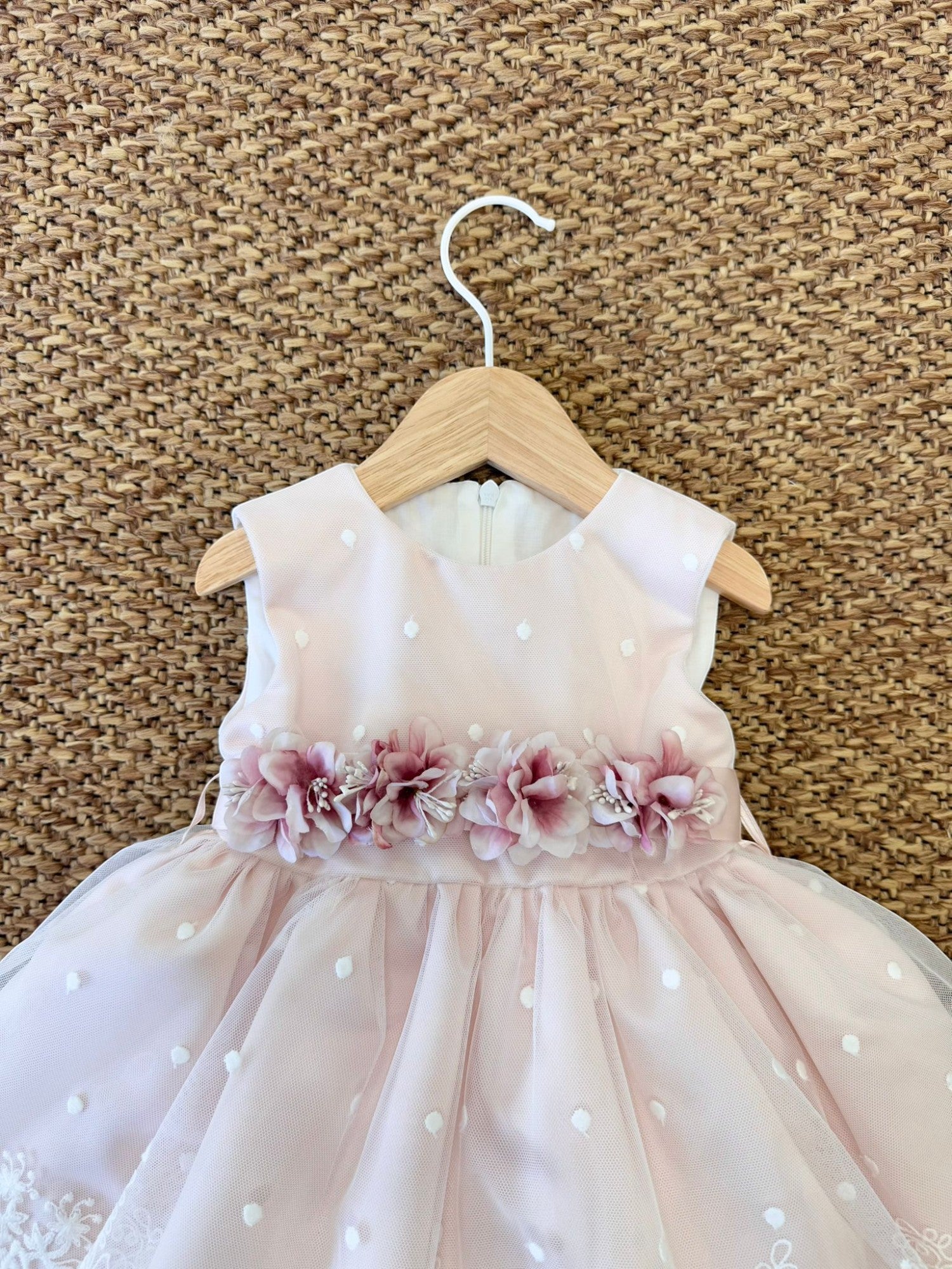 Abito Cerimonia Bimba ROSA B0436A - NANU' BABY