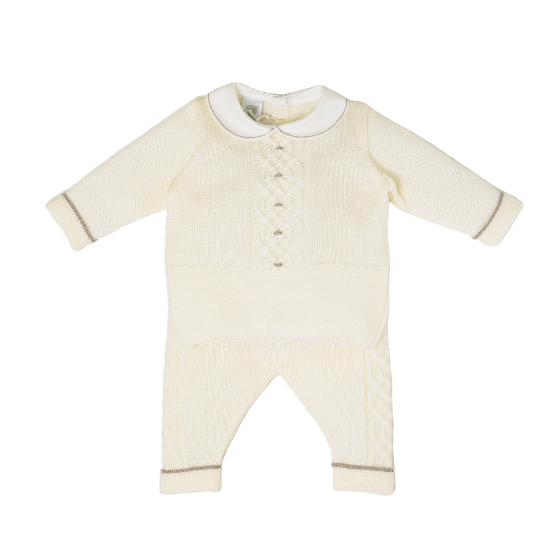 Completo nascita Neonato VANIGLIA IN5850/V - NANU' BABY