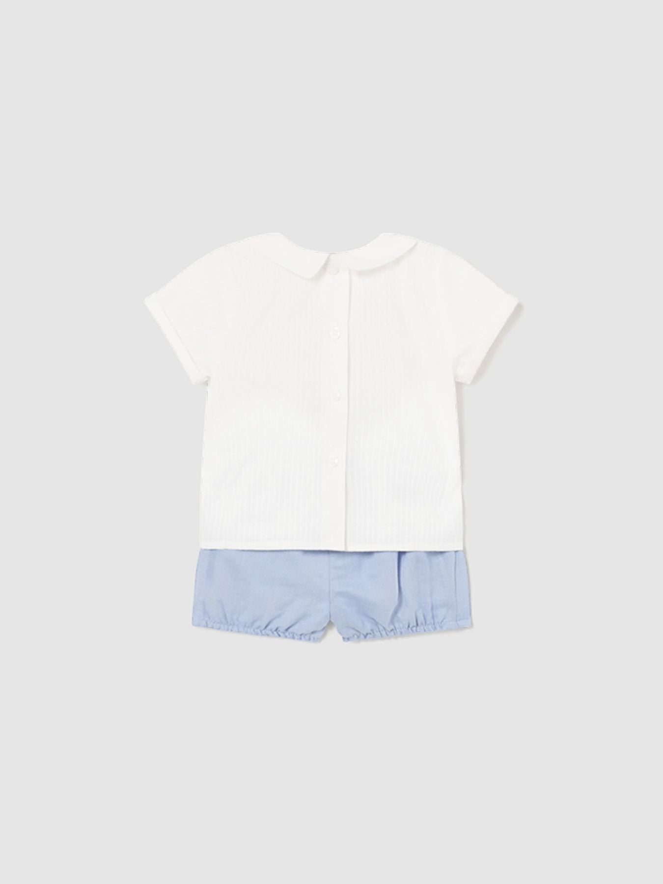 Compl.pant.corto Bimbo AZZURRO 1216/A - NANU' BABY