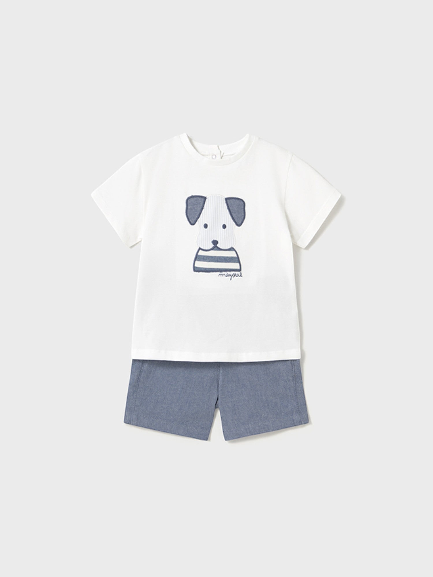 Compl. bermuda applicazioni Bimbo AZZURRO 1252/36 - NANU' BABY