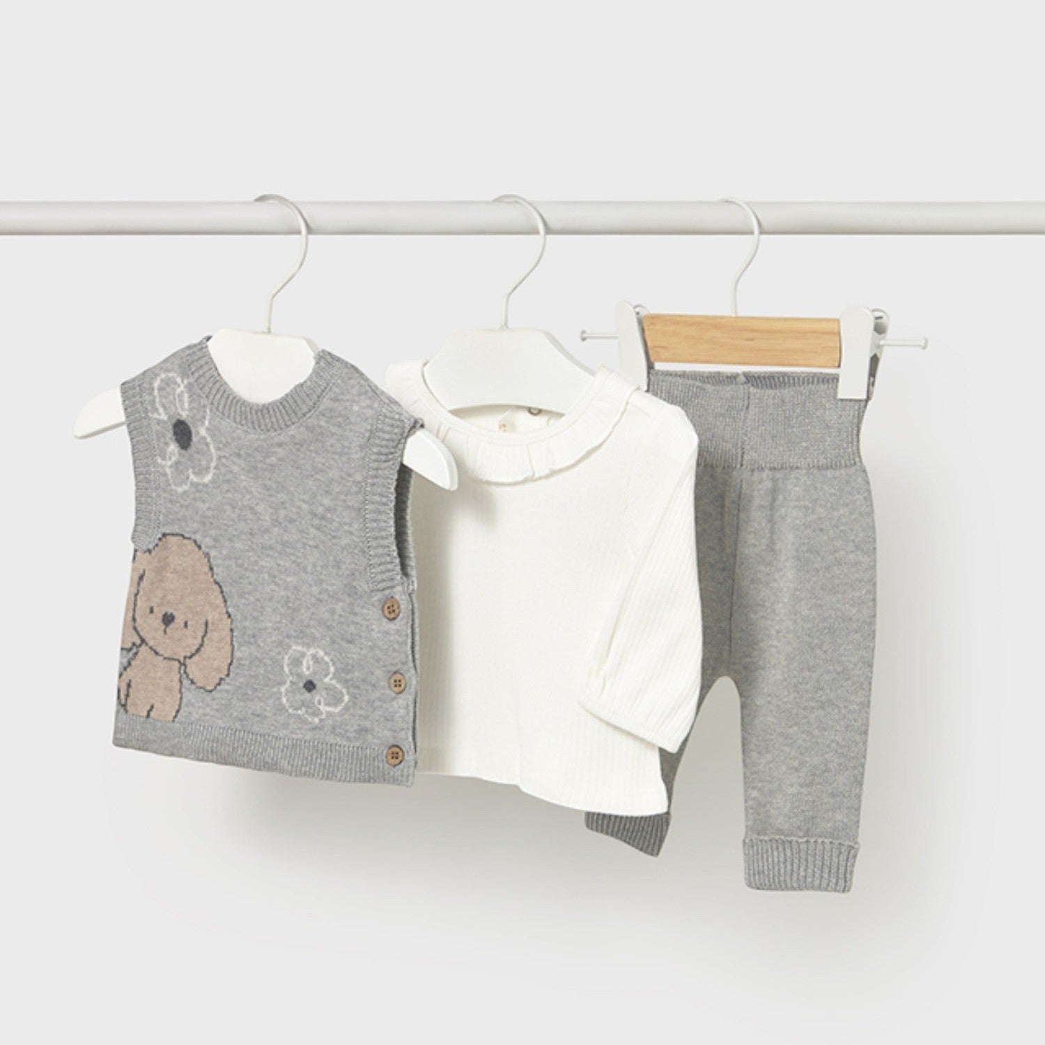 Completo Bimba Grigio 2709/16 - NANU' BABY