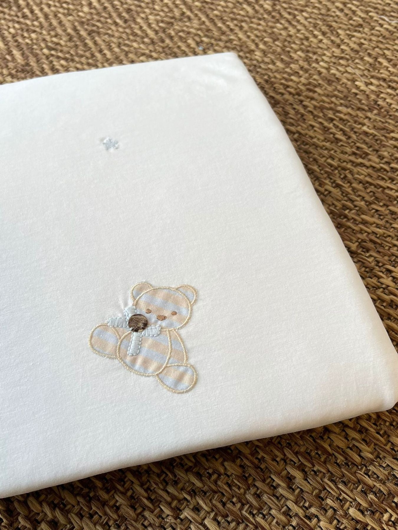 Coperta Neonato BIANCO EP6881M - NANU' BABY