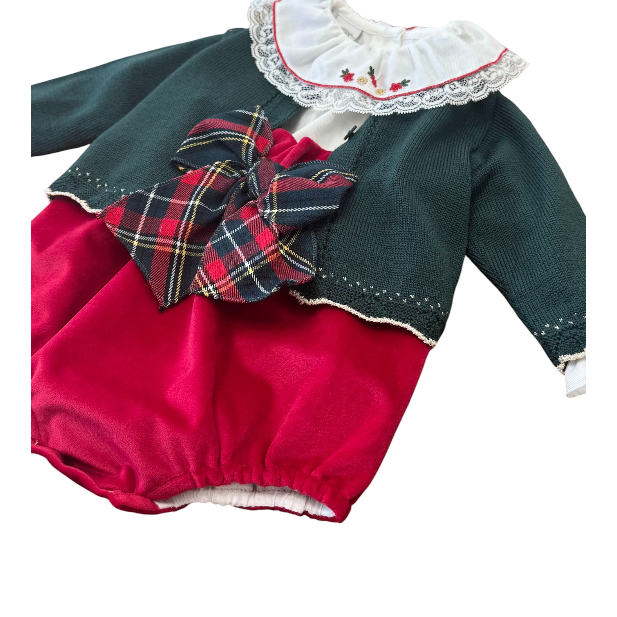 Completo Cerimonia Bimbo VERDE IM32160