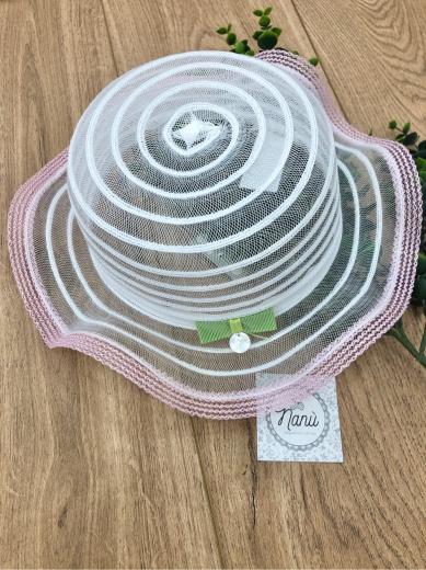 Cappello BIANCO 8878 - NANU' BABY