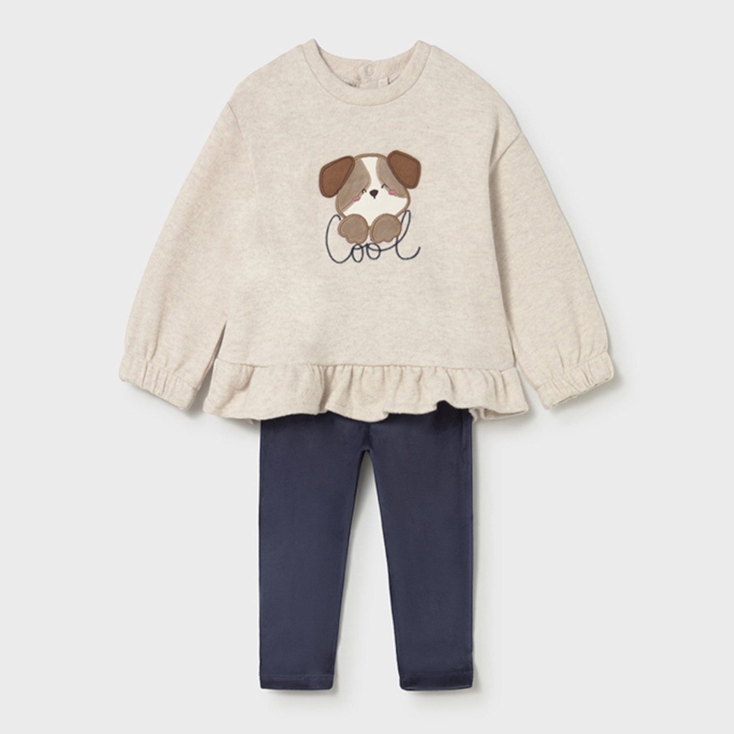 Completo leggings pullover Bimba Blu 2738/29 - NANU' BABY