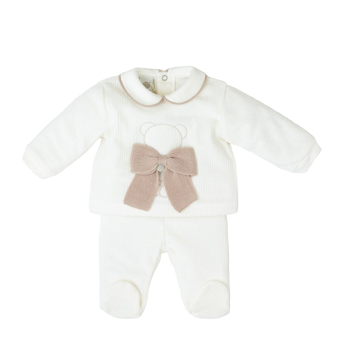 Completo nascita Neonato VANIGLIA IN5951 - NANU' BABY