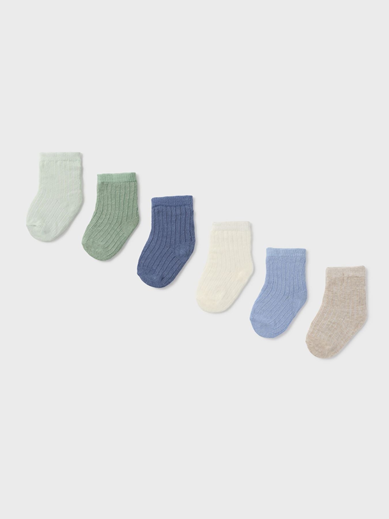Set 6 calzini VERDE 1C-9758/V - NANU' BABY