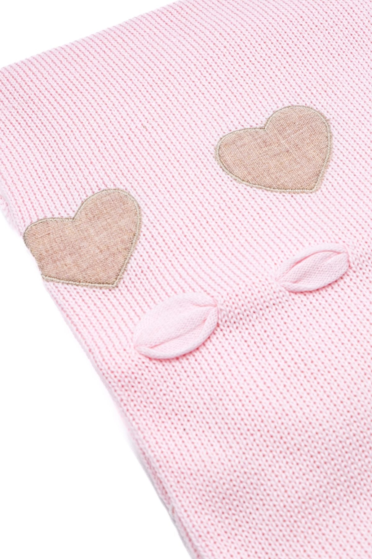 Coperta Cuoricini Neonata ROSA 3146/189 - NANU' BABY