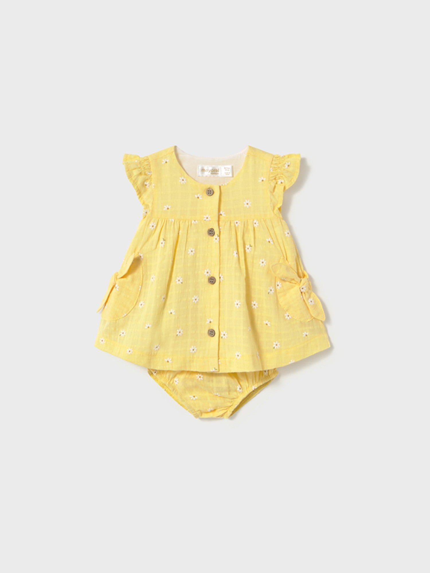Abito Bimba GIALLO 1851 /G - NANU' BABY