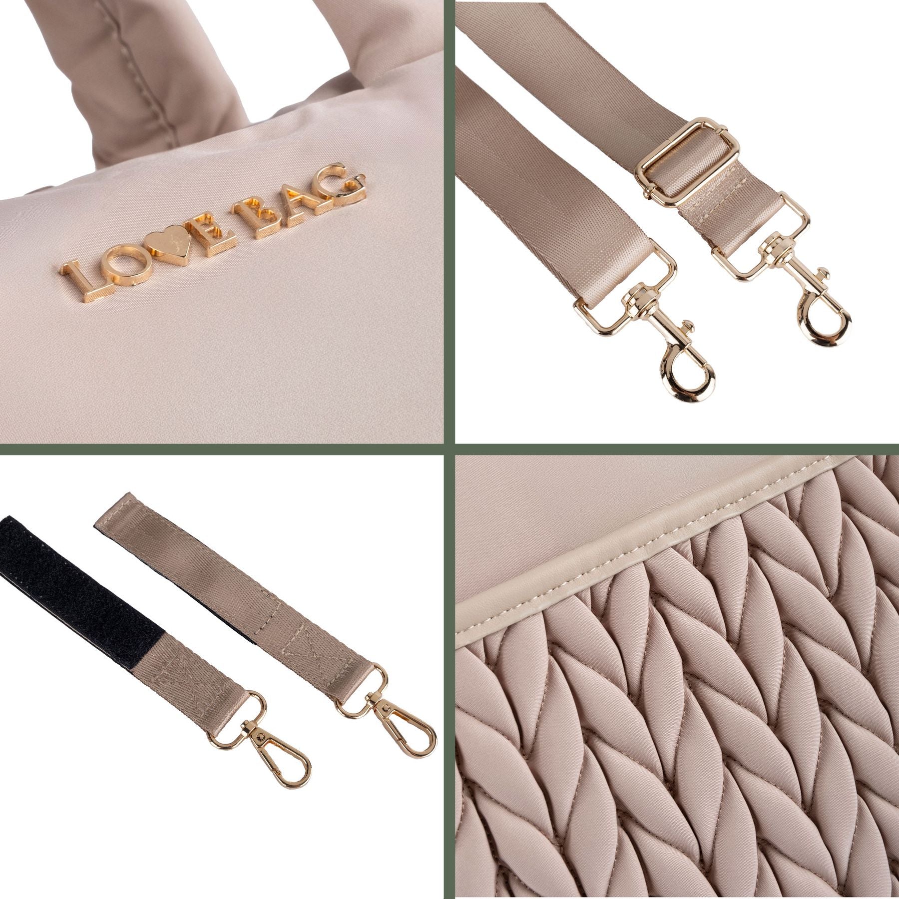 Borsa 48 ore Beige BEIGE BORSA 48 ORE BEIGE - NANU' BABY