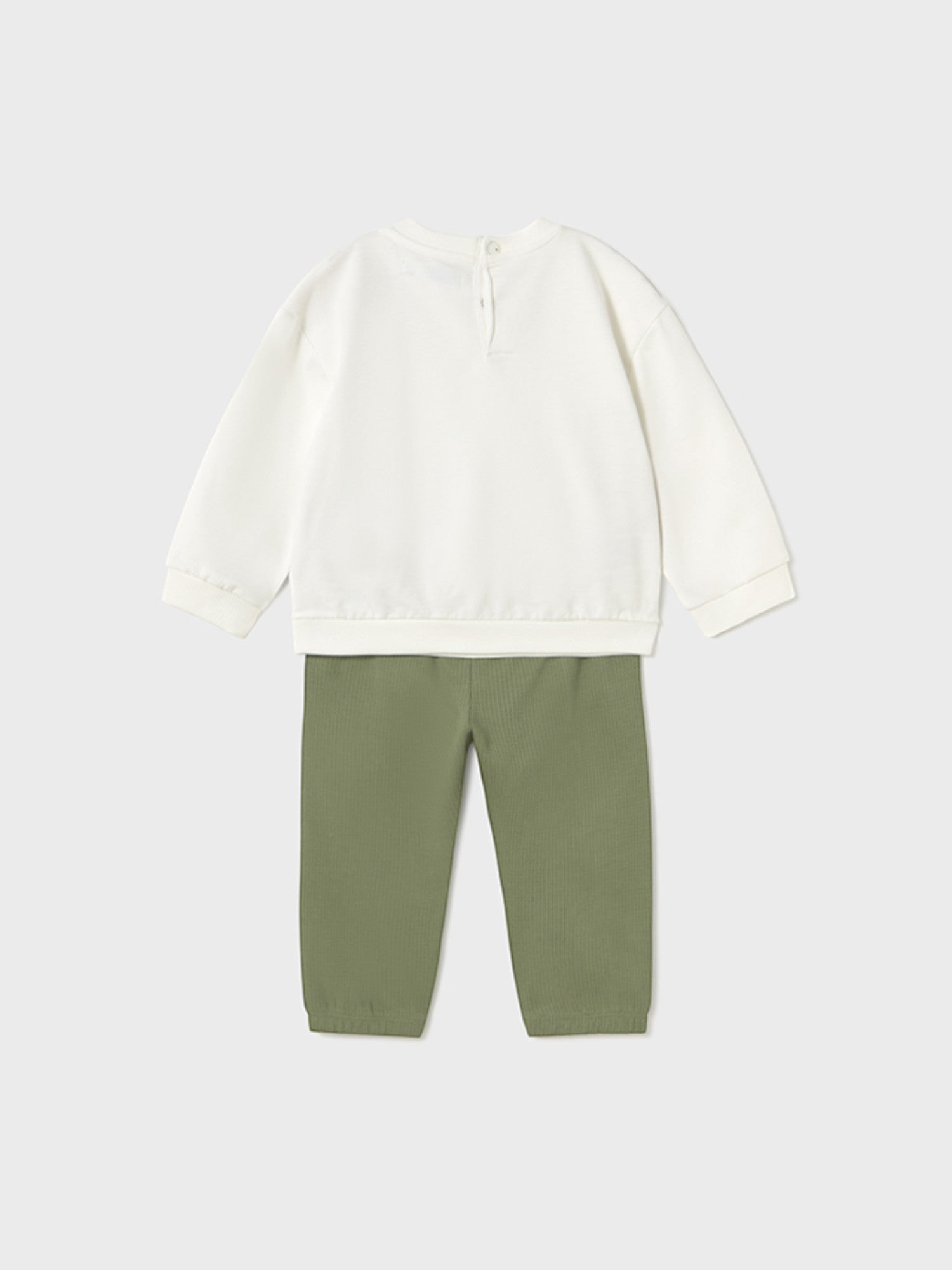 Tuta pullover Bimbo VERDE 1841/29 - NANU' BABY