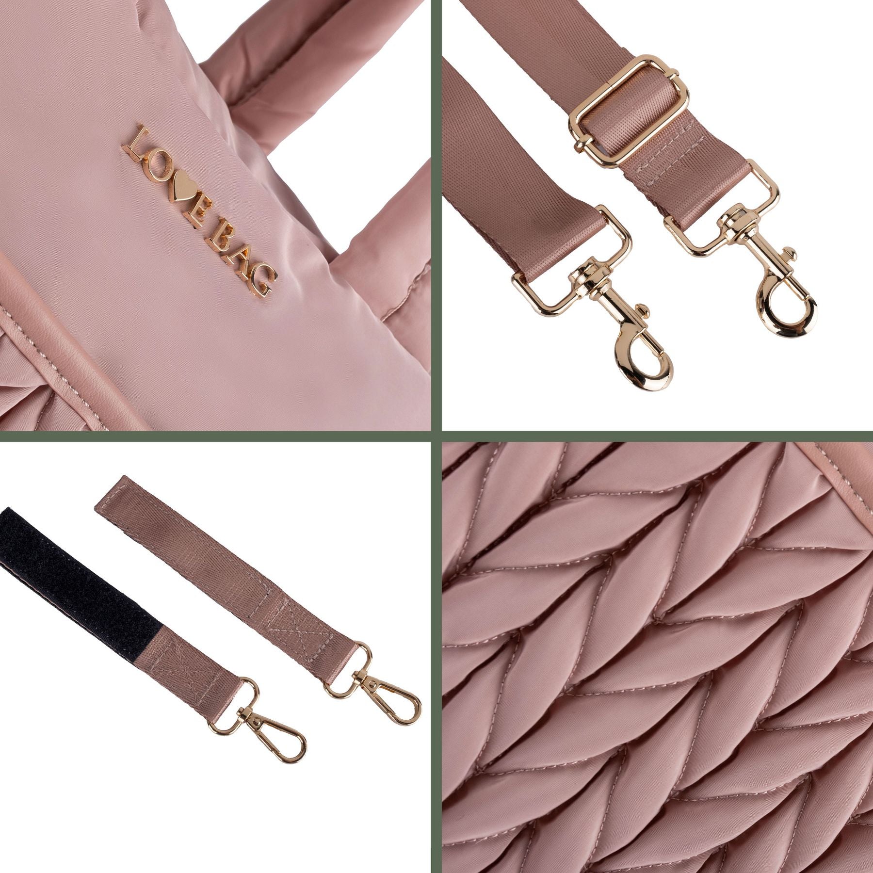 Borsa 48 ore Rosa ROSA BORSA 48 ORE ROSA - NANU' BABY