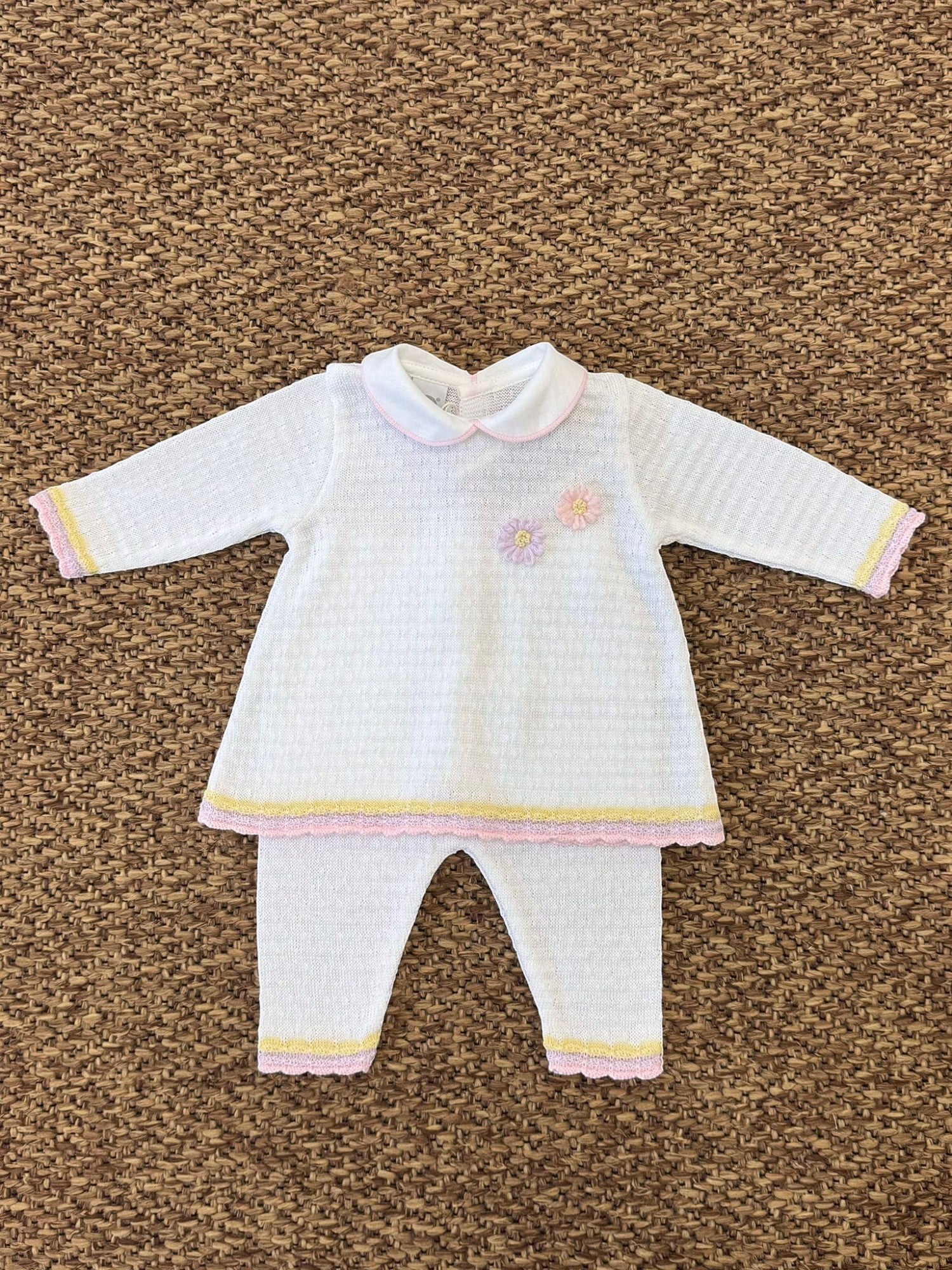 Completo nascita Neonata BIANCO EB1519/G - NANU' BABY