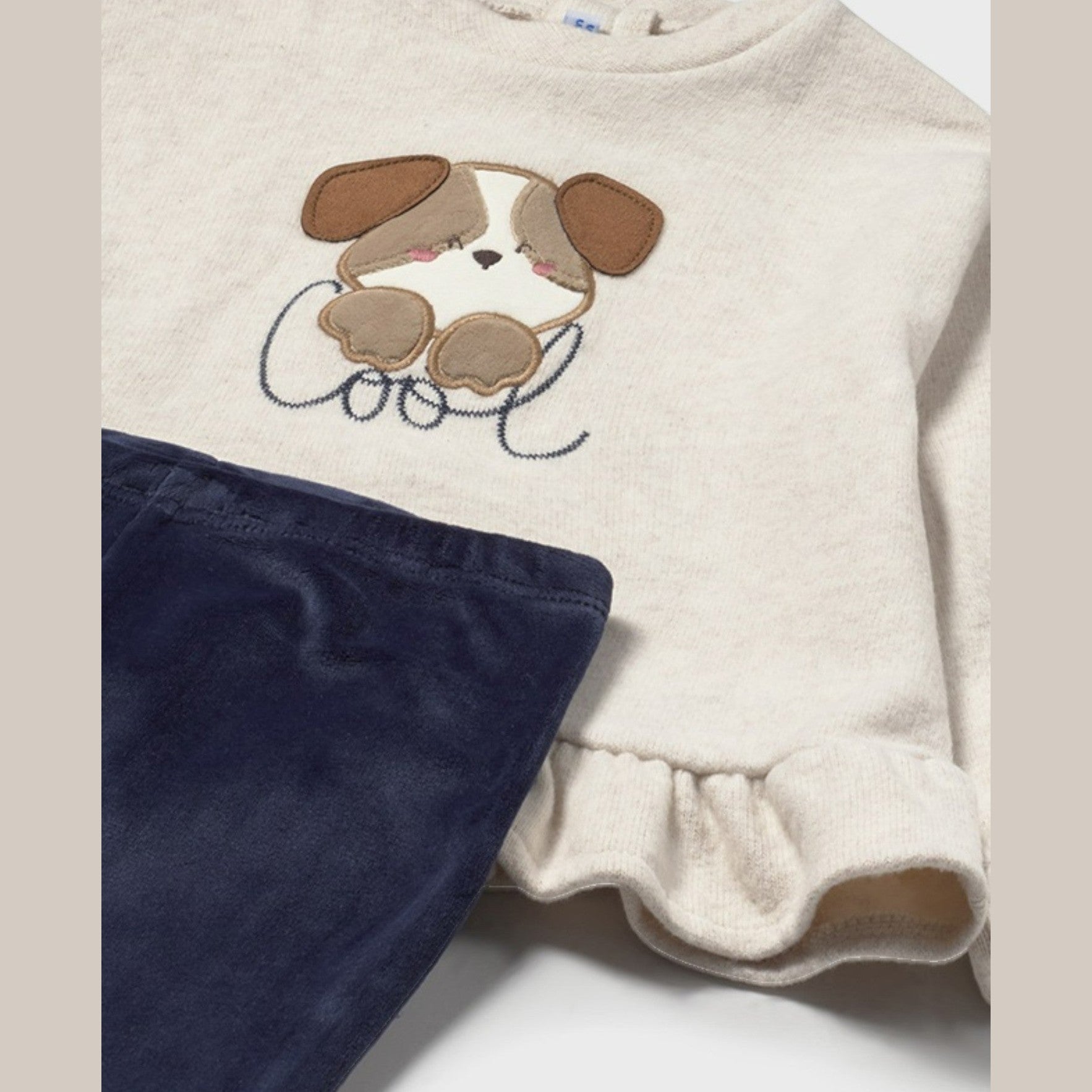 Completo leggings pullover Bimba Blu 2738/29 - NANU' BABY